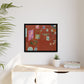 Matisse, Henri - The Red Studio (1911) - Matte Canvas, Framed