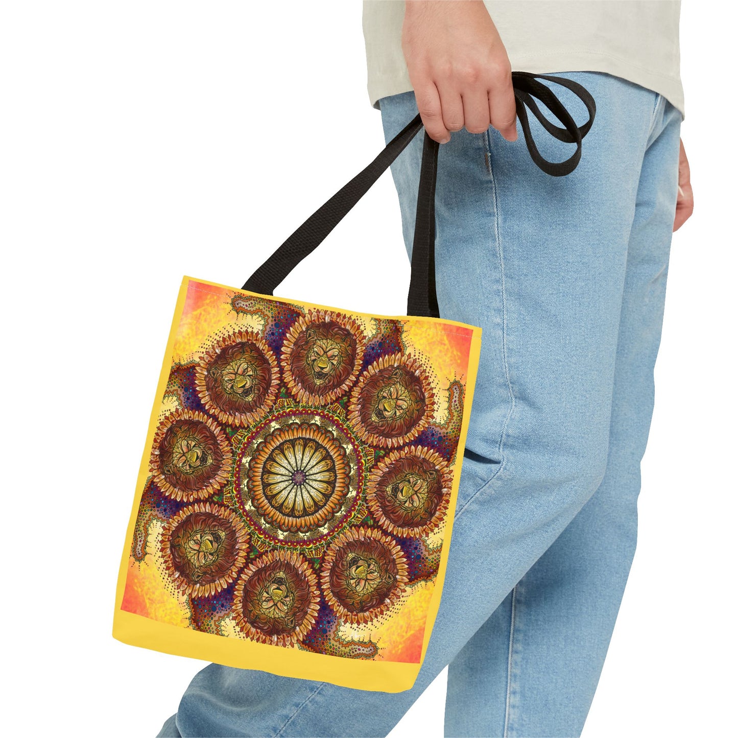 Lion Summer Mandala - Tote Bag