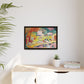 Matisse, Henri - The Joy of Life (1905) - Matte Canvas, Framed