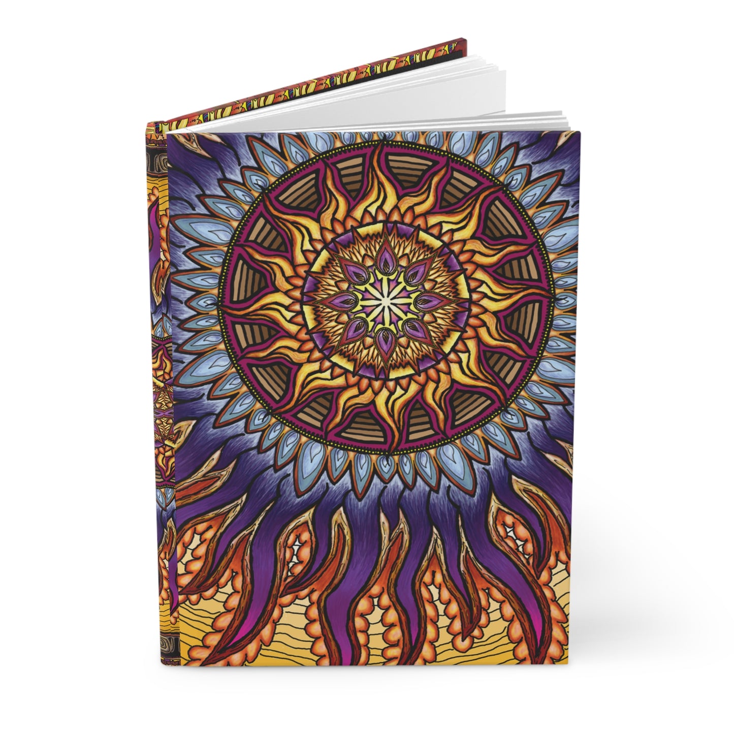 Pacio, Adam - Solar Disc Mandala - Hardcover Journal Matte