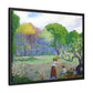 Ranson, Paul - Picking Flowers (1890) - Matte Canvas, Framed