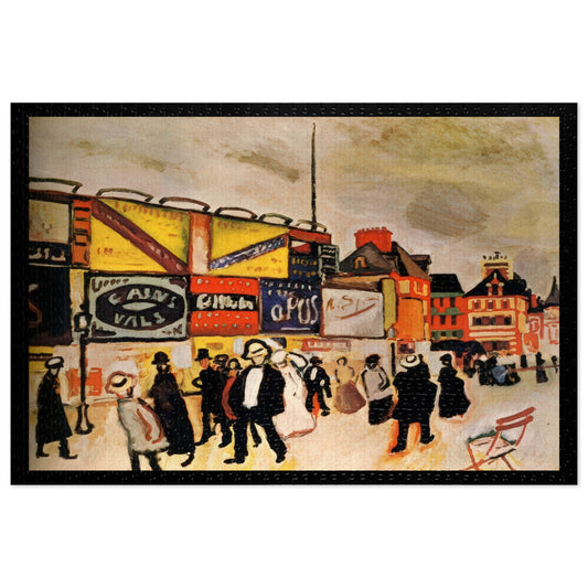 Dufy, Raoul - Posters at Trouville (1906) - 1000pc Jigsaw Puzzle
