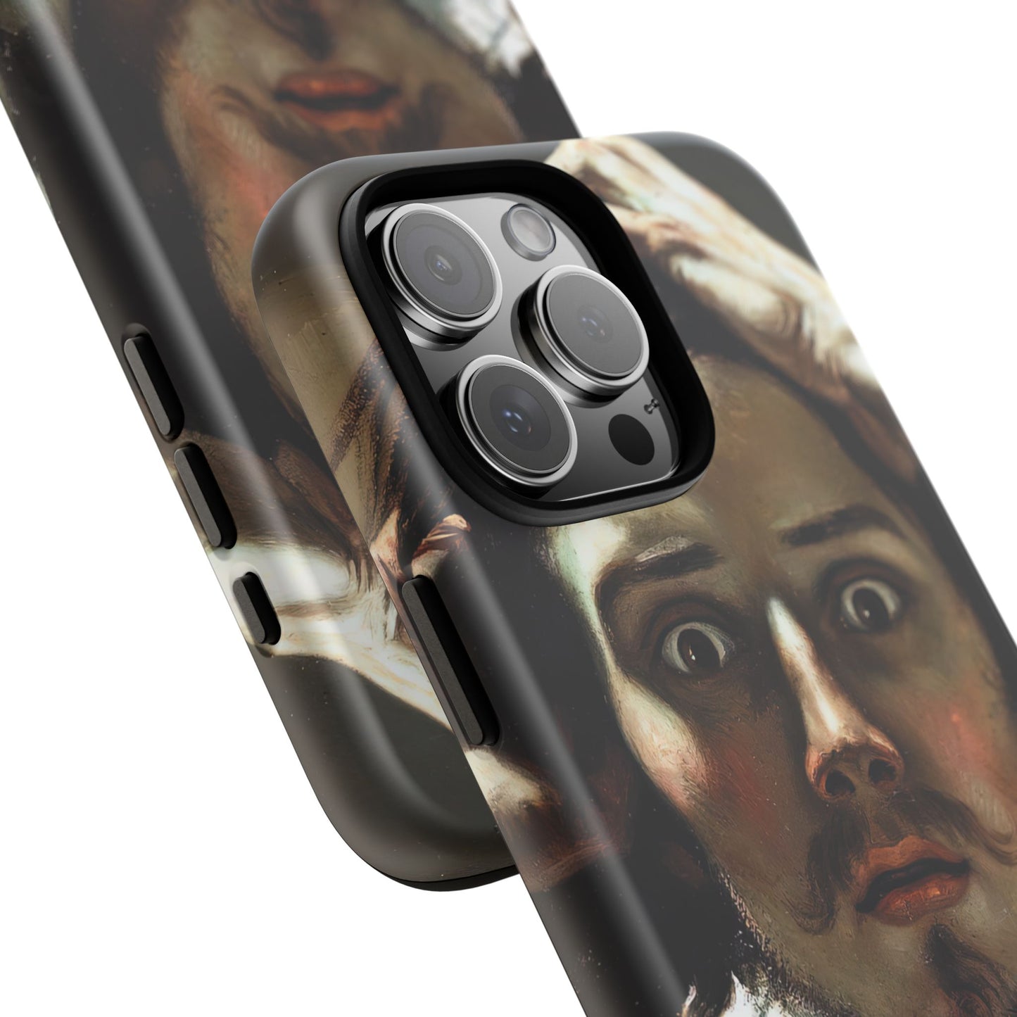 Courbet, Gustave - The Desperate Man (1843) - Tough Phone Cases