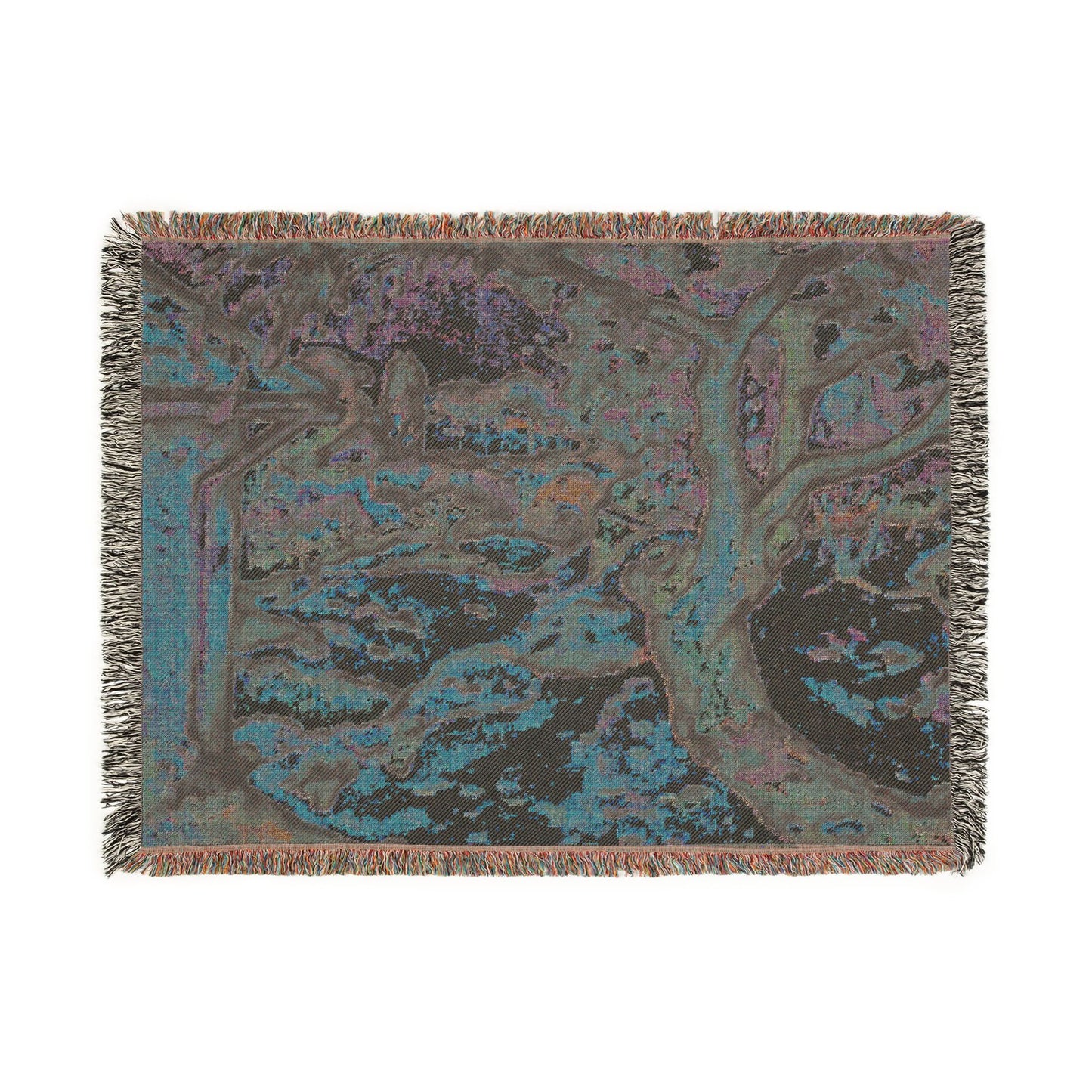 Braque, Georges - Olive Tree near L'Estaque (1906) - Woven Blanket