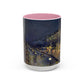 Pissarro, Camille - The Boulevard Montmartre At Night (1897) - Colorful Accent Mugs