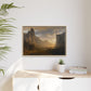 Bierstadt, Albert - Looking Down Yosemite Valley (1865) - Matte Canvas, Framed
