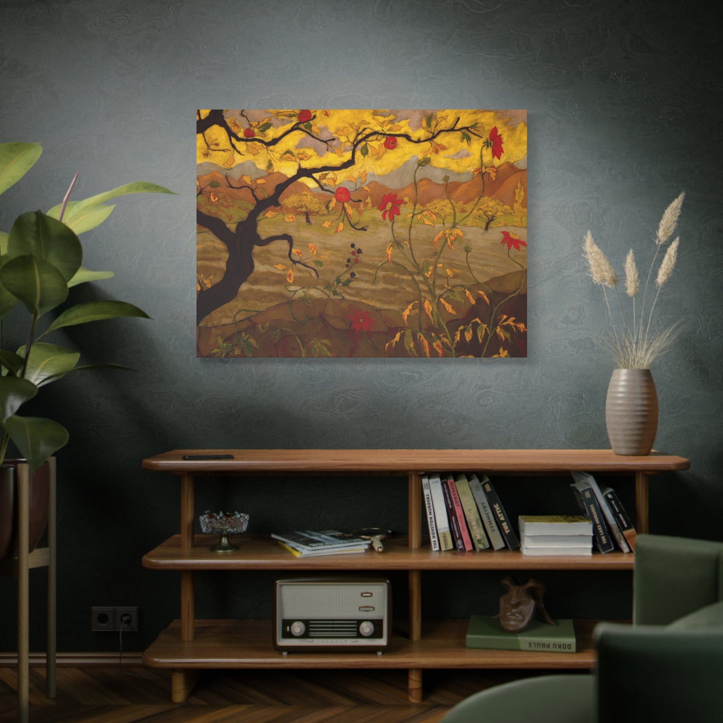 Ranson, Paul - Apple Tree with Red Fruit (1902) - Canvas Block, unframed