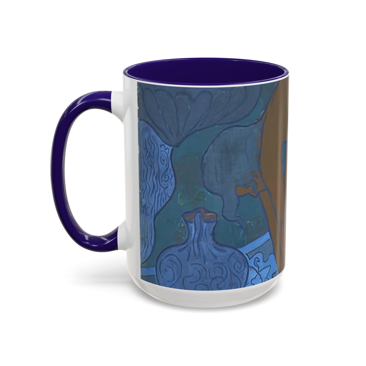 Ranson, Paul - The Blue Bather (1891) - Colorful Accent Mugs