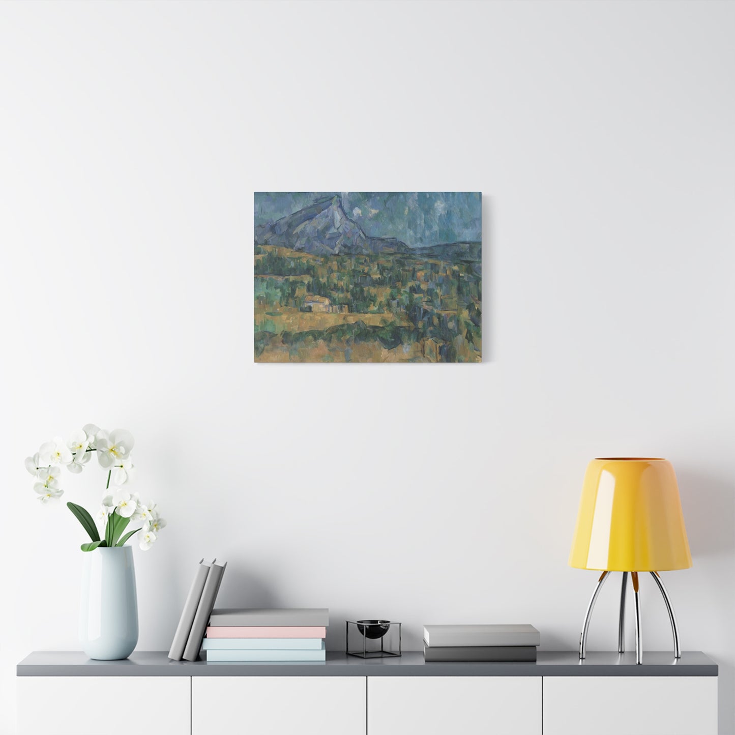 Cézanne, Paul - Mont Sainte-Victoire (1902) - Canvas Block, unframed
