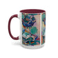 Matisse, Henri - Woman with a Hat (1905) - Colorful Accent Mugs