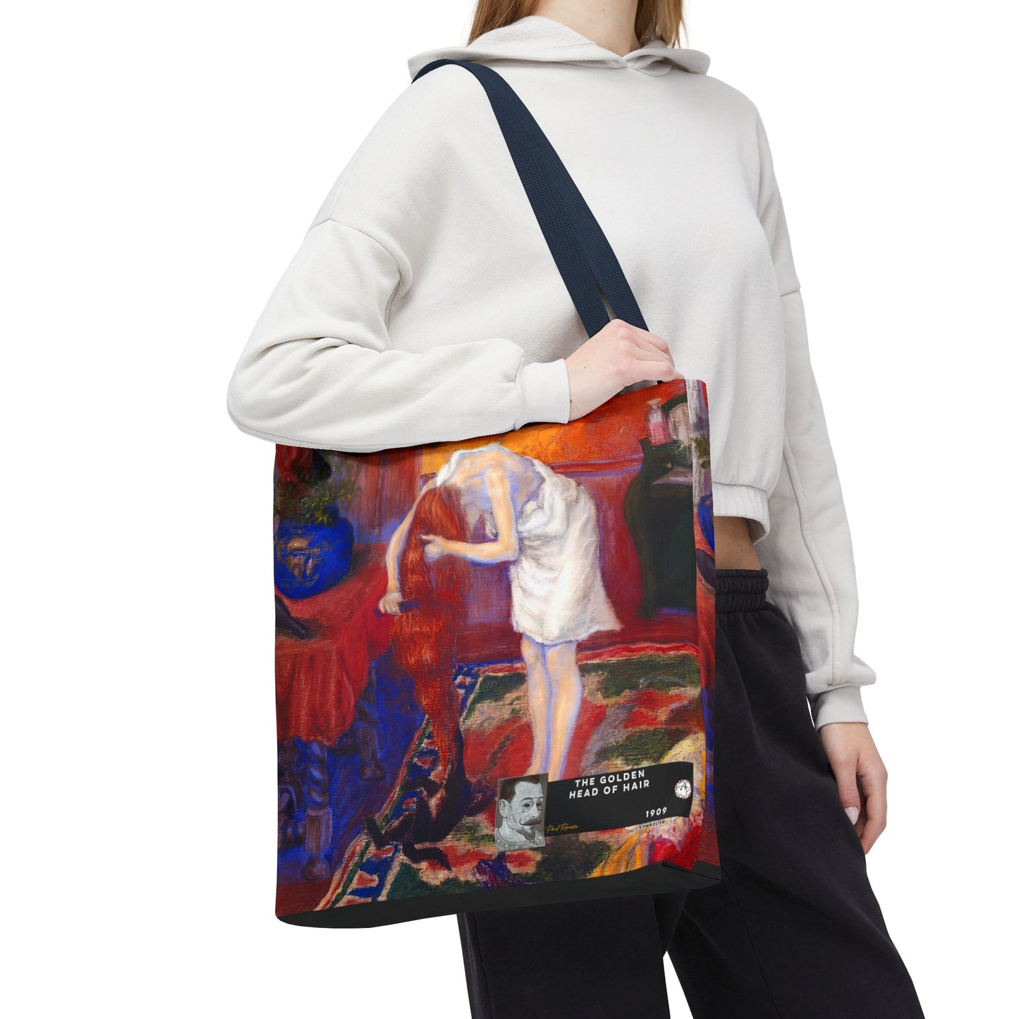 Ranson, Paul - The Golden Head of Hair (1909) - Tote Bag