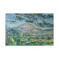 Cézanne, Paul - Mont Sainte-Victoire with Large Pine (1887) - Canvas Block, unframed