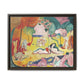 Matisse, Henri - The Joy of Life (1905) - Matte Canvas, Framed
