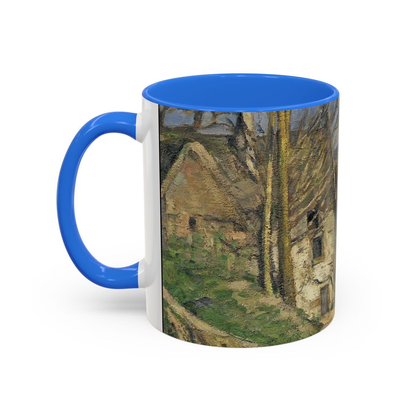 Cézanne, Paul - The House of the Hanged Man, Auvers-sur-Oise (1874) - Colorful Accent Mugs