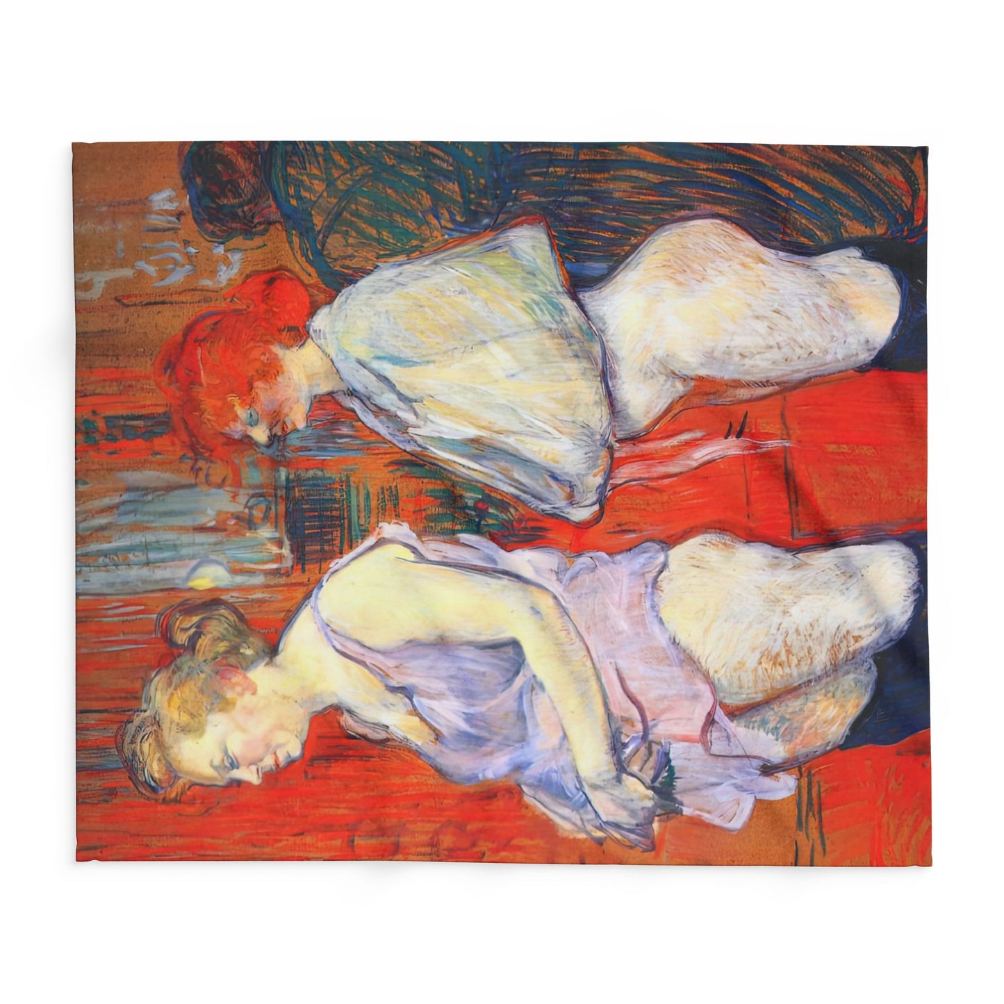 Toulouse-Lautrec, Henri - The Medical Inspection (1894) - Arctic Fleece Blanket