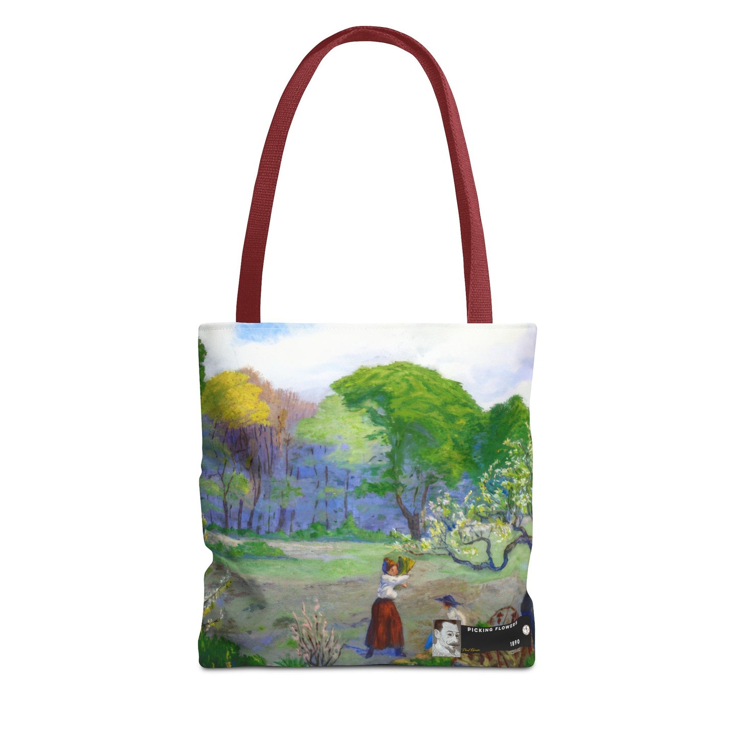 Ranson, Paul - Picking Flowers (1890) - Tote Bag