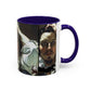 Courbet, Gustave - The Desperate Man (1843) - Colorful Accent Mugs