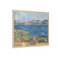 Cézanne, Paul - The Bay of Marseille, Seen from L'Estaque (1885) - Matte Canvas, Framed