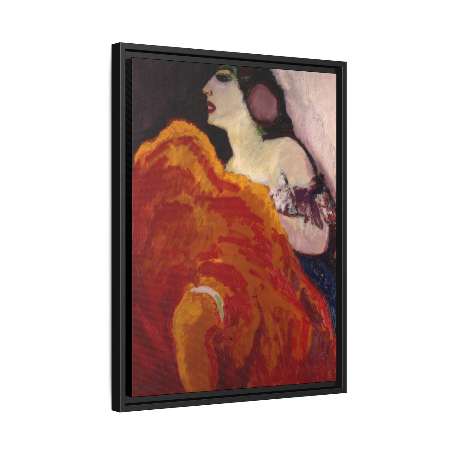 Van Dongen, Kees - The Red Dancer (1907) - Matte Canvas, Framed