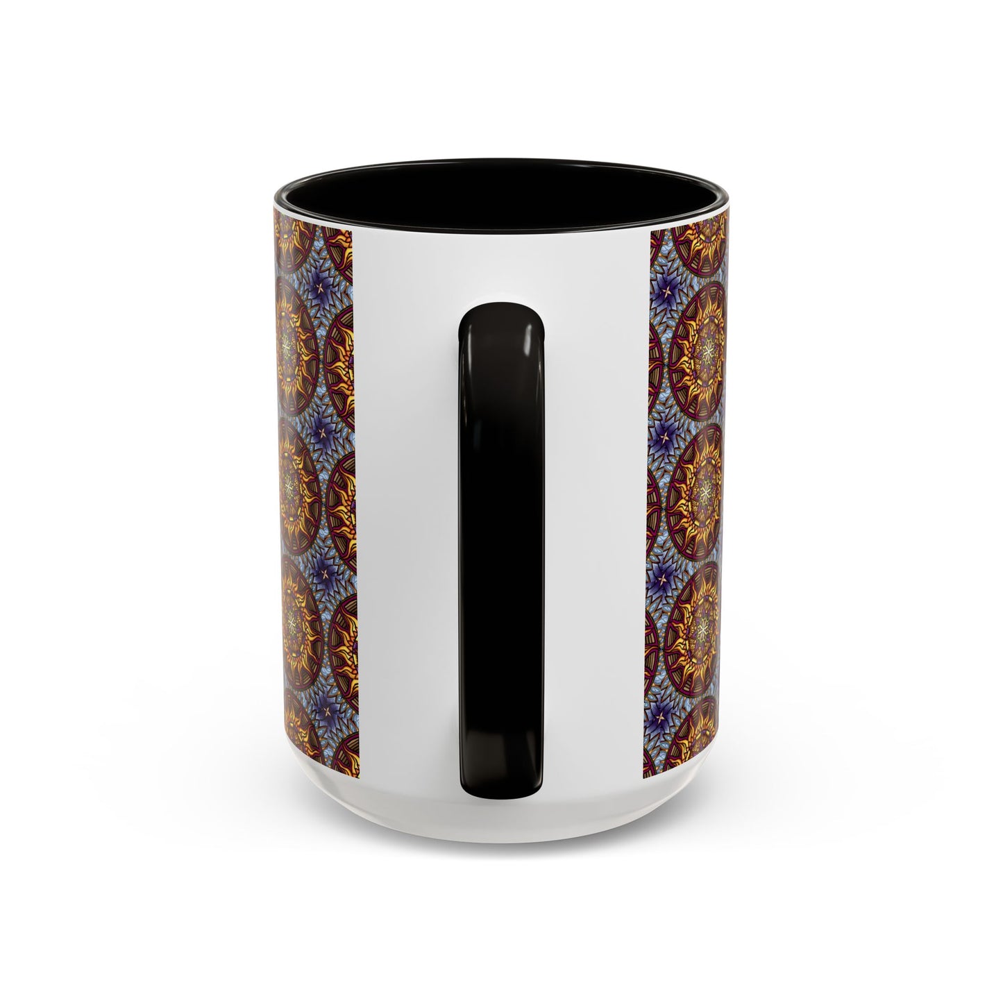 Pacio, Adam - Solar Disc Mandala - Colorful Accent Mugs