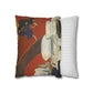 Gauguin, Paul - Vision of the Sermon (Jacob Wrestling with the Angel) (1888) - Suede Square Pillowcase