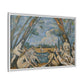 Cézanne, Paul - The Large Bathers (1906) - Matte Canvas, Framed