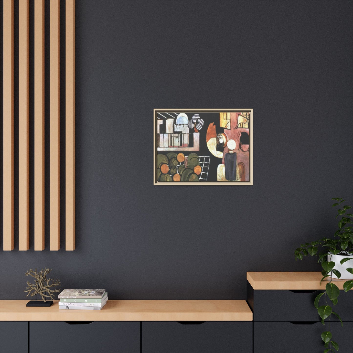 Matisse, Henri - The Moroccans (1916) - Matte Canvas, Framed