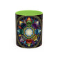 Pacio, Adam - Mystic Jewel Mandala - Colorful Accent Mugs