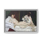 Manet, Édouard - Olympia (1870) - Matte Canvas, Framed