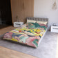 Matisse, Henri - The Joy of Life (1905) - Microfiber Duvet Cover
