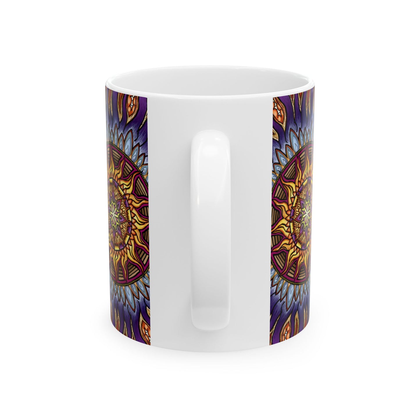 Pacio, Adam - Solar Disc Mandala - Ceramic Mug