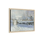 Monet, Claude - The Magpie (1868) - Matte Canvas, Framed