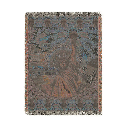 Liberty Mandala - Woven Blanket