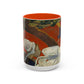 Gauguin, Paul - Vision of the Sermon (Jacob Wrestling with the Angel) (1888) - Colorful Accent Mugs