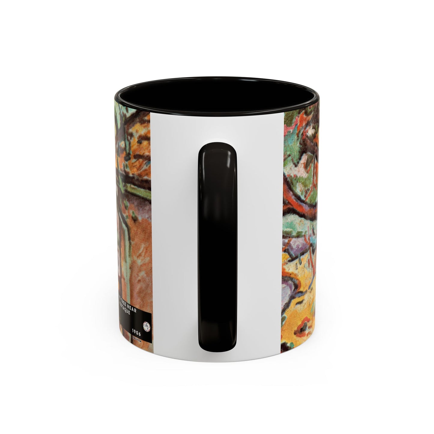 Braque, Georges - Olive Tree near L'Estaque (1906) - Colorful Accent Mugs