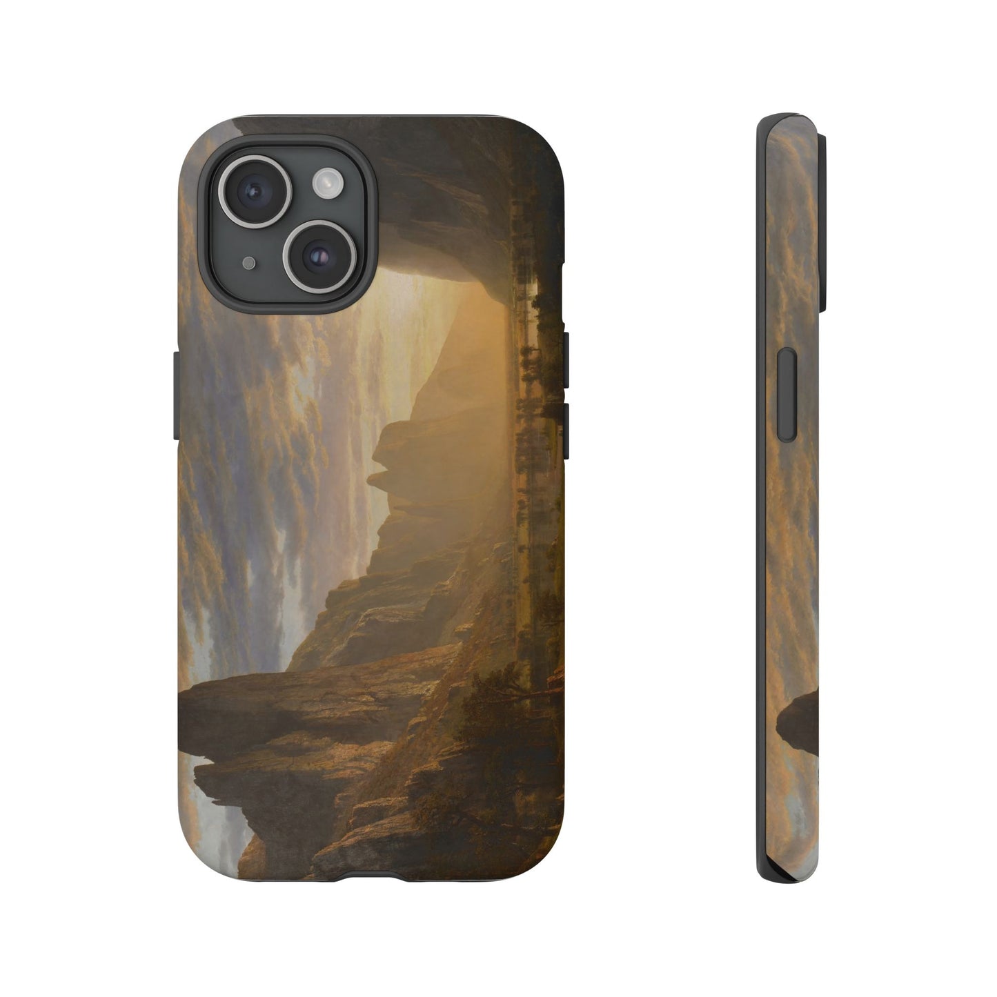 Bierstadt, Albert - Looking Down Yosemite Valley (1865) - Tough Phone Cases