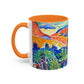 Derain, André - Mountains at Collioure (1905) - Colorful Accent Mugs
