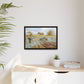 Pissarro, Camille - Hoarfrost (1873) - Matte Canvas, Framed