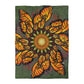 Pacio, Adam - Monarch Butterfly Mandala - Microfiber Duvet Cover