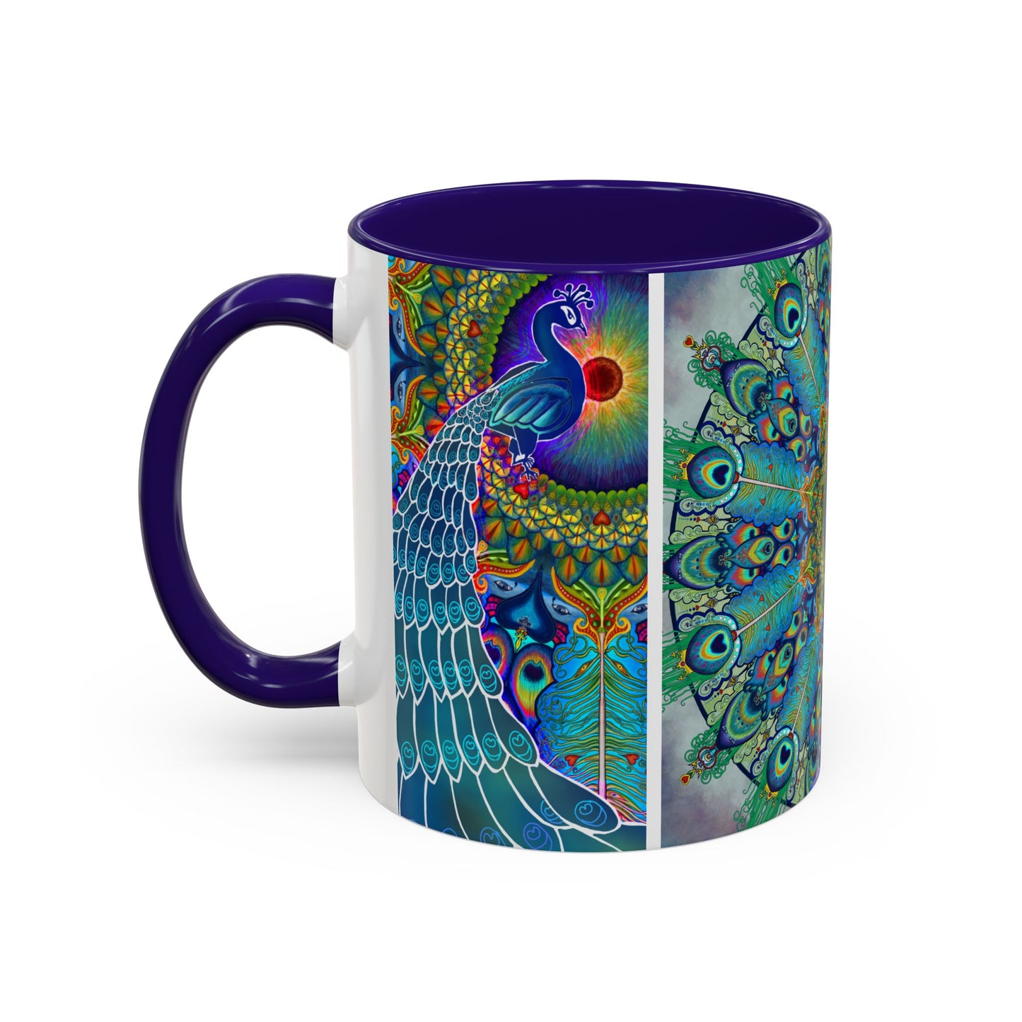 Pacio, Adam - Melek Taus Mandala - Colorful Accent Mugs