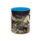 Courbet, Gustave - The Stone Breakers (1850) - Colorful Accent Mugs