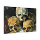 Cézanne, Paul - Pyramid of Skulls (1901) - Canvas Block, unframed