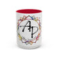 AdamPacio.com - White Logo - Colorful Accent Mugs