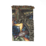 Mystic Jewel Mandala - Woven Blanket