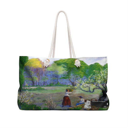 Ranson, Paul - Picking Flowers (1890) - Weekender Bag