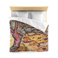 Braque, Georges - Olive Tree near L'Estaque (1906) - Microfiber Duvet Cover