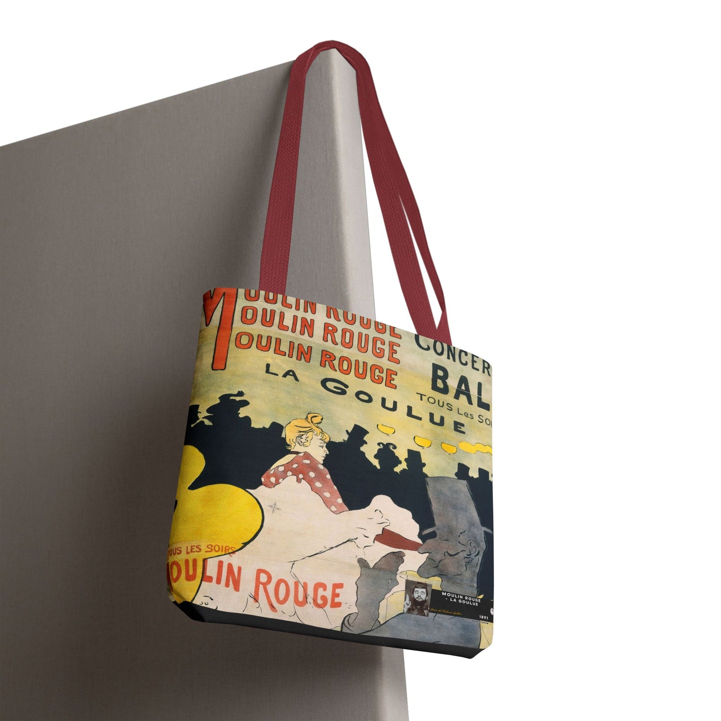 Toulouse-Lautrec, Henri - Moulin Rouge - La Goulue (1891) - Tote Bag