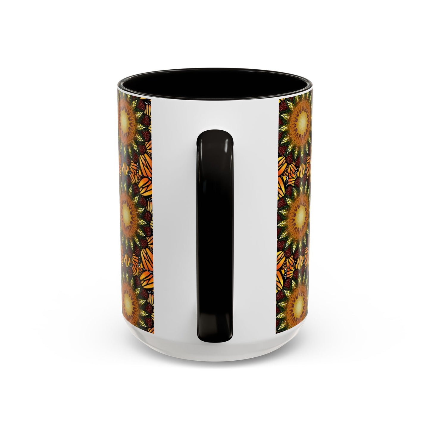 Pacio, Adam - Monarch Butterfly Mandala - Colorful Accent Mugs