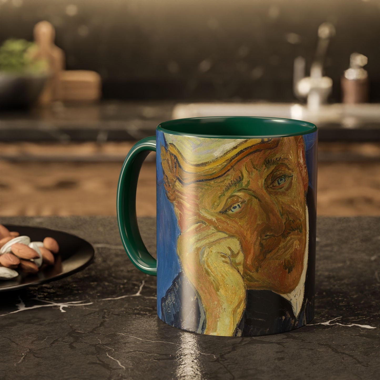 Van Gogh, Vincent - Portrait of Dr. Paul Gachet (1890) - Colorful Accent Mugs