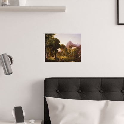 Cole. Thomas - Dream of Arcadia (1838)- Satin Posters